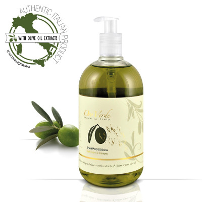 Shower shampoo 500 ml with dispenser